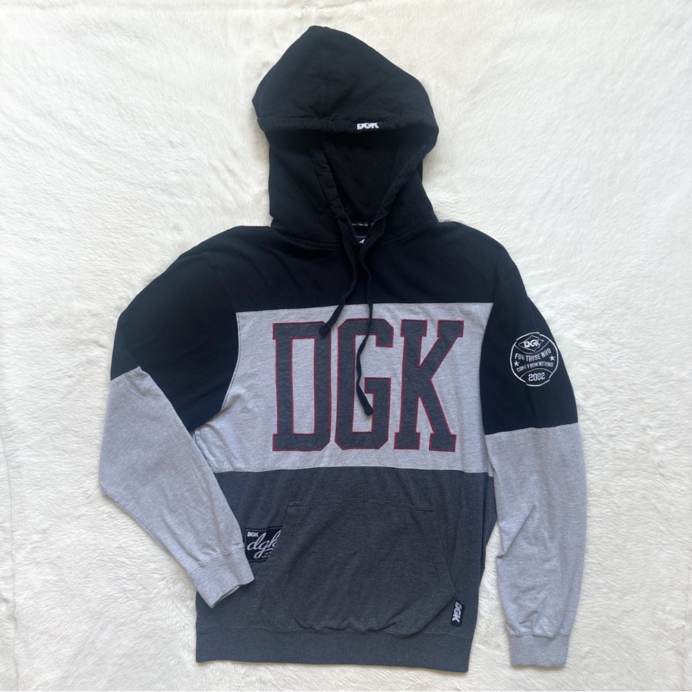 DGK Embroidered Lightweight Pullover Skateboarding Sweatshirt